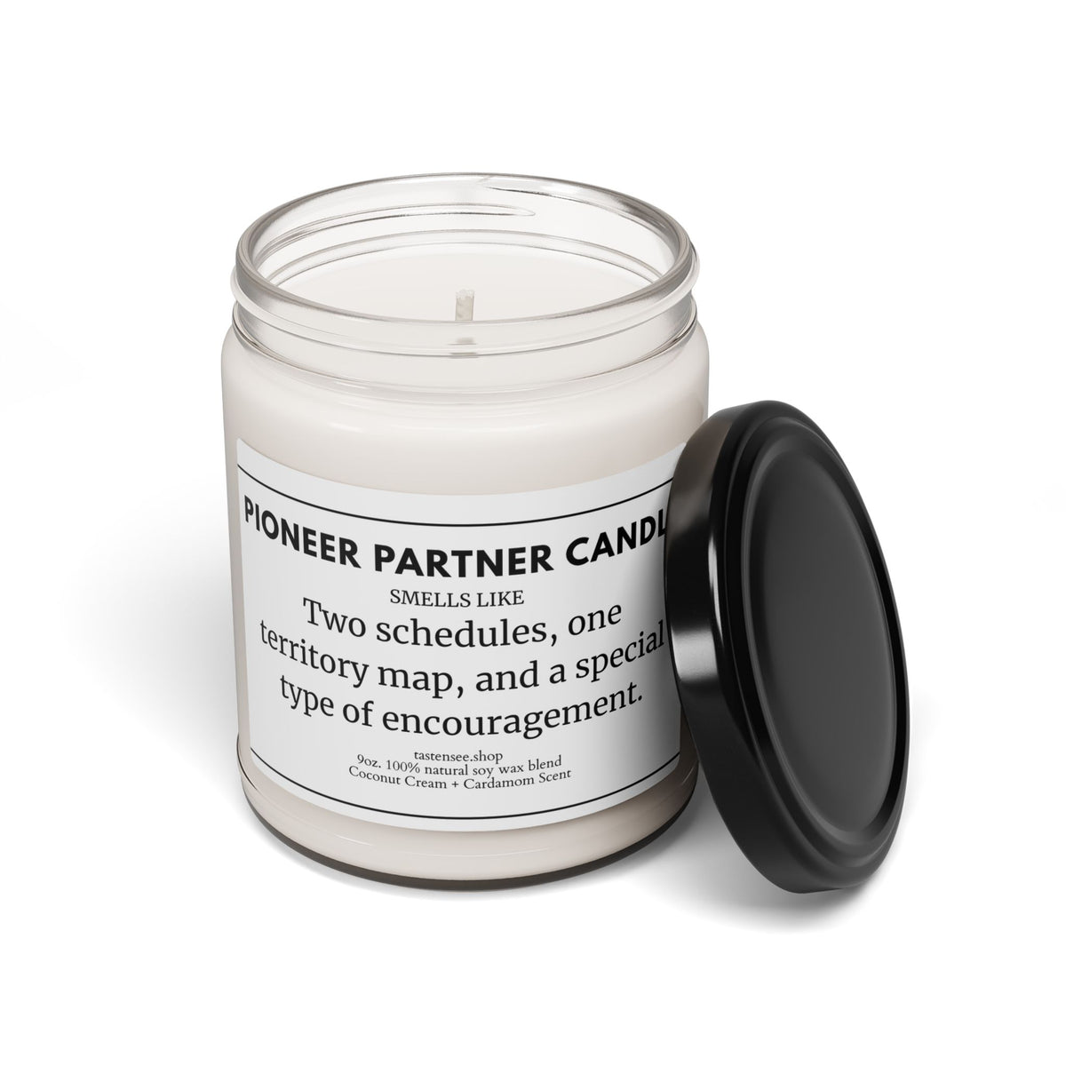 Pioneer Partner Candle – Coconut Cream + Cardamom 9oz