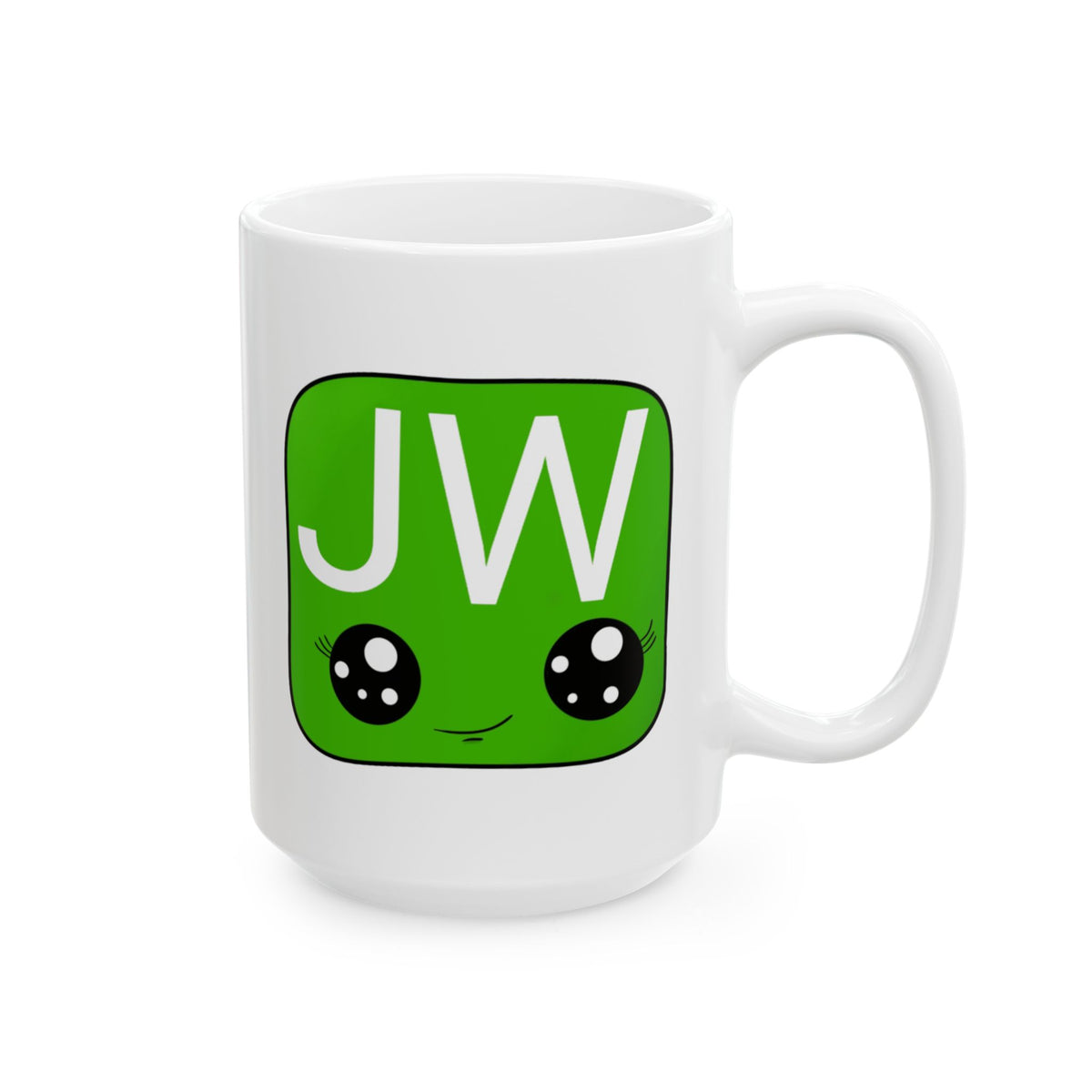 Little Illustrator Collection – JW Smiley Mug (Hand-Drawn Edition)