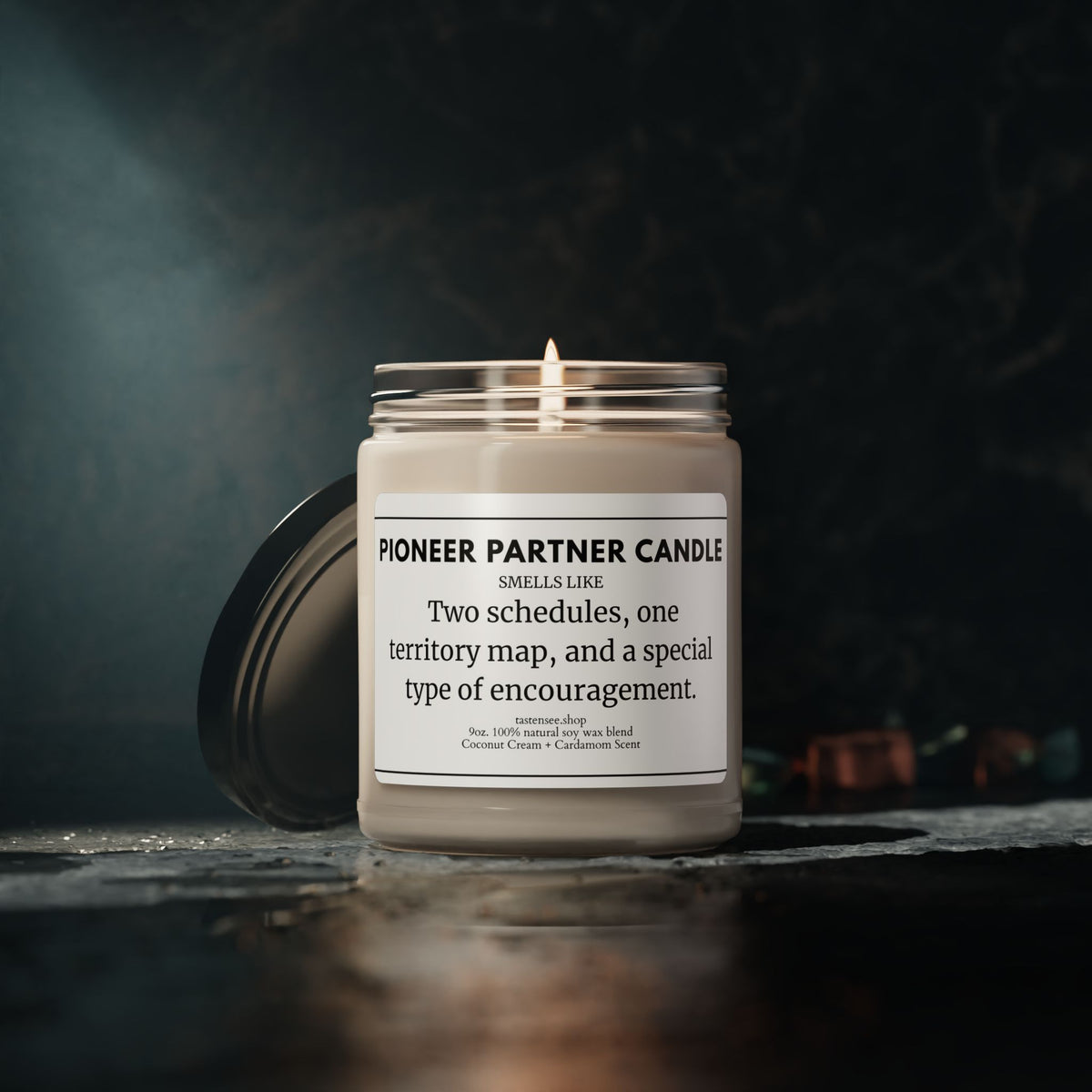 Pioneer Partner Candle – Coconut Cream + Cardamom 9oz