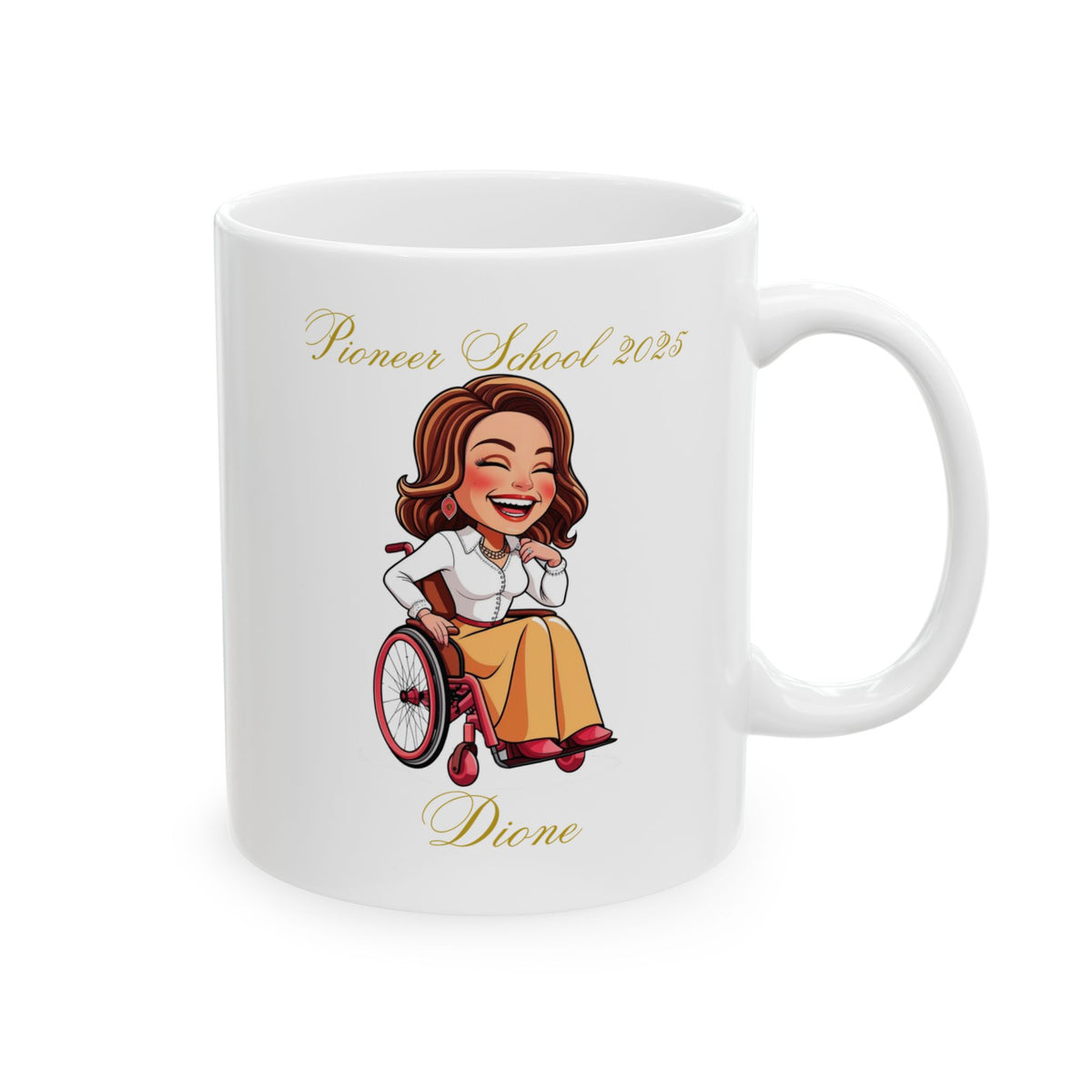 Pioneer School 2025 Custom Mug – Personalized Sister + Name