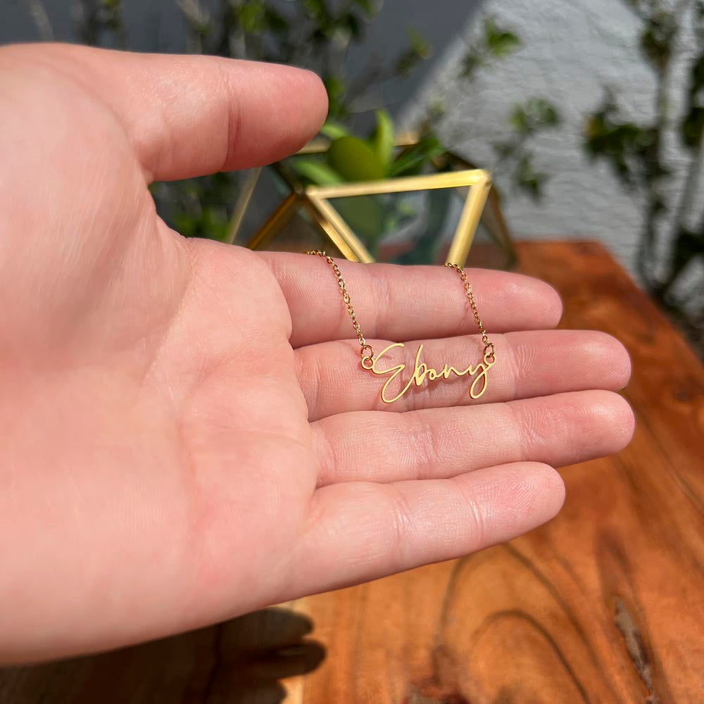 To My Future Wife – Personalized Name Necklace with Faith-Filled Message Card